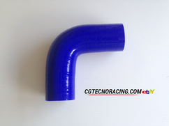 Manicotto siliconicoa 90° da 38 mm 65x65