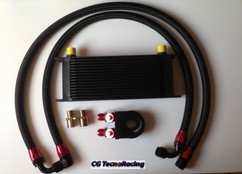 Kit Radiatore olio 10 righe con tubi superleggeri