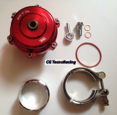 Valvola pop off Tial 50 mm Rosso
