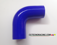 Manicotto siliconicoa 90° da 63 mm 74x74