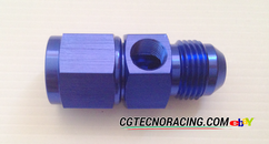 Raccordo Femmina Maschio AN8 per sensore pressione NPT1/8"