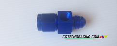Raccordo Femmina Maschio AN6 per sensore pressione NPT1/8"